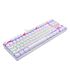 REDRAGON KUMARA Mechanical 87 Key|RGB Backlit Gaming Keyboard - White