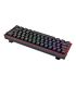 Redragon K616 FIZZ Pro 61-Key RGB Mechanical Gaming Keyboard – Black (60%, RGB, Wireless/Wired, Hot-Swappable)