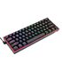 Redragon K616 FIZZ Pro 61-Key RGB Mechanical Gaming Keyboard – Black (60%, RGB, Wireless/Wired, Hot-Swappable)