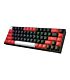 REDRAGON Castor Pro 68Key Wireless Red|Black|White KeyCap Bluetooth RGB Red Switch - Black|Red