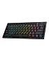 REDRAGON Horus Mini Pro 61Key Wireless Bluetooth Red Switch RGB Low Profile Gaming Mechanical Keyboard - Black
