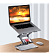 Triple Lift Adjustable Aluminium Laptop Stand