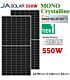 Solarix JA 550W Mono Crystalline Half Cell Solar Panel