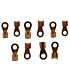 Solarix Non Insulated Copper Cable Battery Lug 25 x 8mm