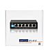 6 Port Fast Ethernet Switch with 4 AI PoE Ports and 2 FE Uplink