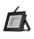 Switched Classic 20W LED Flood Light Black