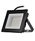 Switched Classic 30W LED Flood Light Black