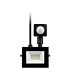 Switched Classic 10W LED Flood Light with Automatic Motion Sensor