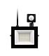Switched Classic 30W LED Flood Light with Automatic Motion Sensor