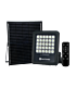 SWITCHED Urban PRO Series 100W Solar Floodlight with Remote - Black