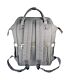 Totes Babe Alma 18L Diaper Backpack Grey