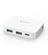 Orico 4 Port USB-C to 2xUSB3.0|2xUSB-C Hub White
