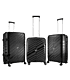 Travelwize Java PP 4-Wheel Spinner 55cm Luggage Black