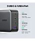 UGREEN 4 Port GAN 100w PD Wall Charger Black