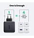 UGREEN 4 Port GAN 100w PD Wall Charger Black