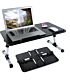 UniQue Portable Foldable Laptop Desk With USB Cooling Fan