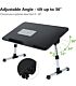 UniQue Portable Foldable Laptop Desk With USB Cooling Fan