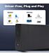 UniQue 2 In 1 3.5 Inch USB SATA External Hard Drive Enclosure Case