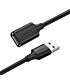 UGREEN USB 2.0 Extension Cable – Male to Female, 480Mbps Data Transfer - 1m