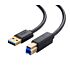 UGreen US210 USB-A Printer Cable 2M - Black