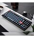 Keychron V3 Max QMK/VIA 80% Wireless Custom Mechanical Keyboard (Red Switch) – Carbon Black