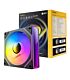 Antec VISION PWM 120mm ARGB Infinity Mirror Case Fan 3 Pack Black
