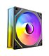 Antec VISION PWM 120mm ARGB Reverse Infinity Mirror Case Fan 3 Pack Black
