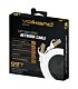 VolkanoX Giga Series Cat 7 Ethernet Cable 5 meter White and Gold tips