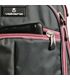 Volkano Orthopaedic Trolley Backpack 27L - Dark Grey/ Pink