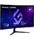 Viewsonic VX3218-PC-MHD 32 inch Full HD (1920x1080) 180Hz 1ms VA AMD FreeSync Gaming Desktop Monitor
