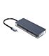Orico 6 Port 3 x USB3.0|1 x HDMI|1 x TF|1 x SD Transparent Hub - Grey