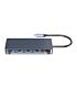 Orico 6 Port 3 x USB3.0|1 x HDMI|1 x TF|1 x SD Transparent Hub - Grey