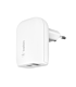Belkin BoostCharge 37W Dual-port USB Type-A and Type-C with PPS Wall Charger White
