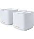 Asus ZenWifi XD4 Plus AX1800 White 2-Pack Wi-Fi Router Kit