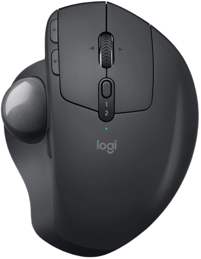 Mice Logitech MX Ergo Graphite Wireless Trackball Mouse 2.4GHz